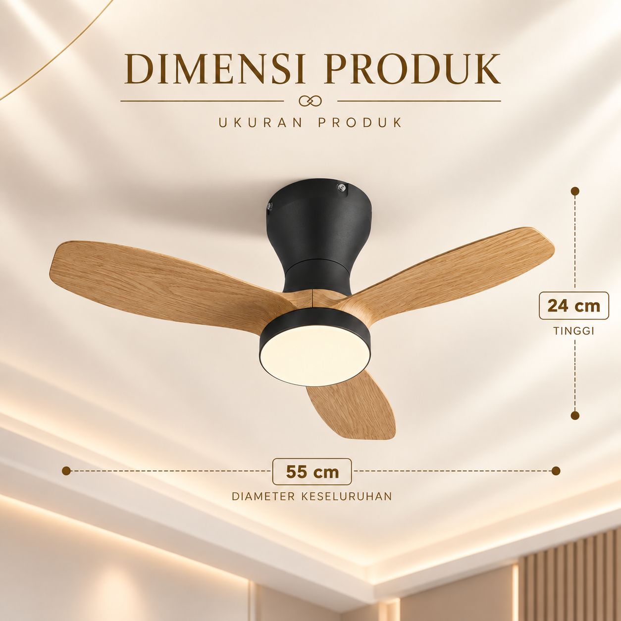 Modern Urban Fan Foto produk 3